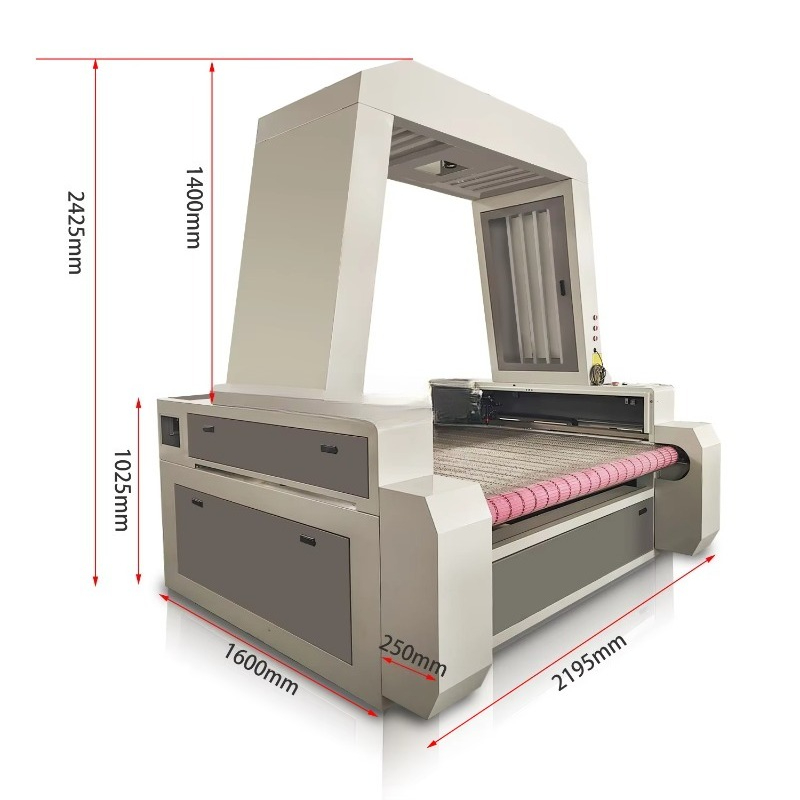 Industrial Laser Fabric Cutter - Máquina de corte a laser com