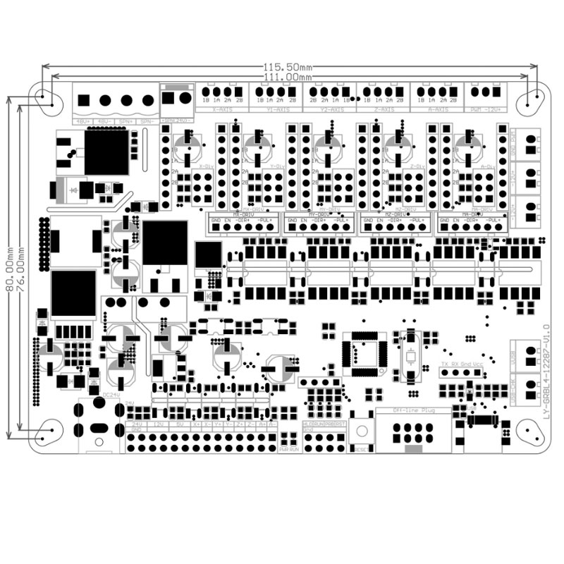 GRBL Offline Controlador para  - Controller Grbl Board avaliação e preço