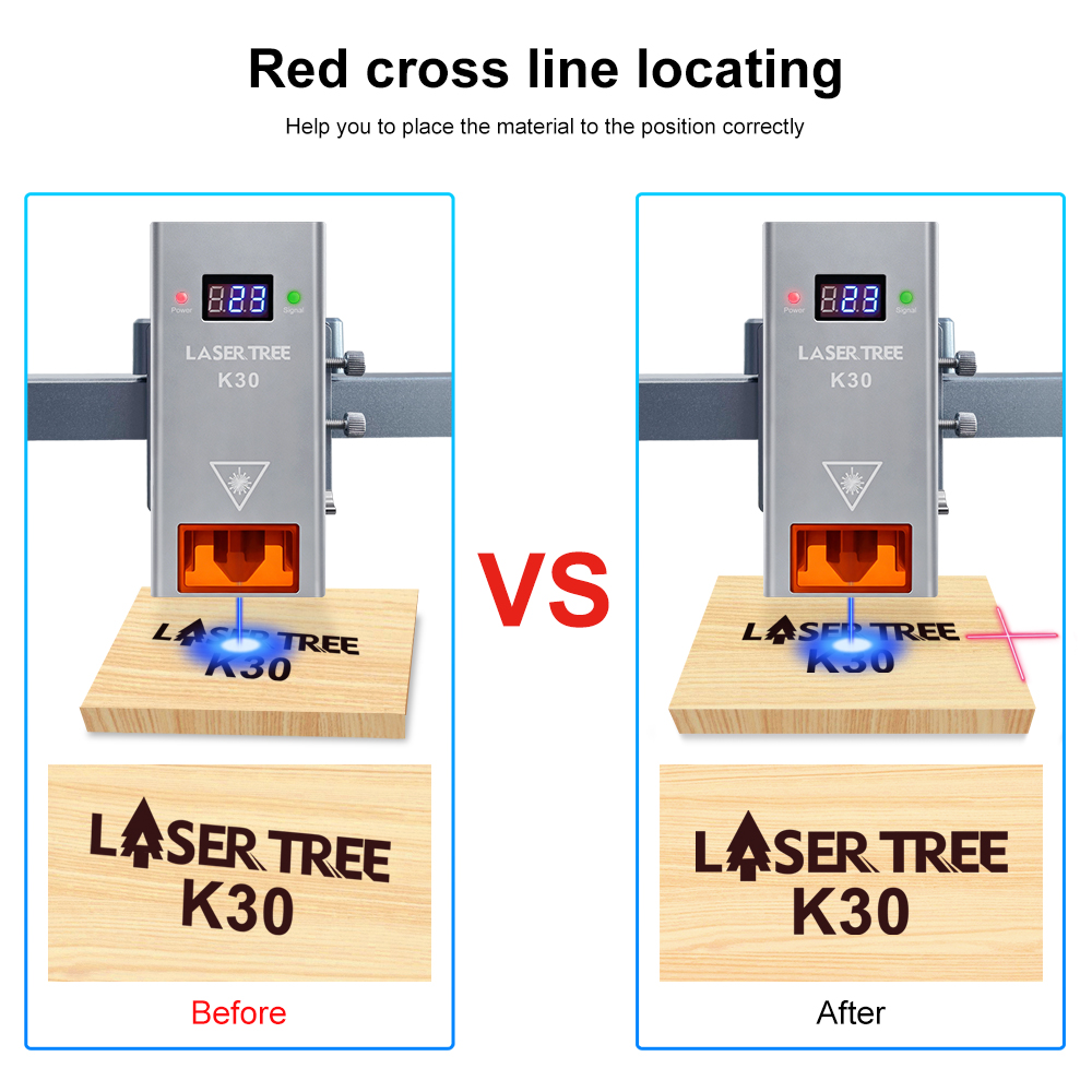 Laser tree k30 30w módulo de l - Metal Laser Cutter Head avaliação e preço