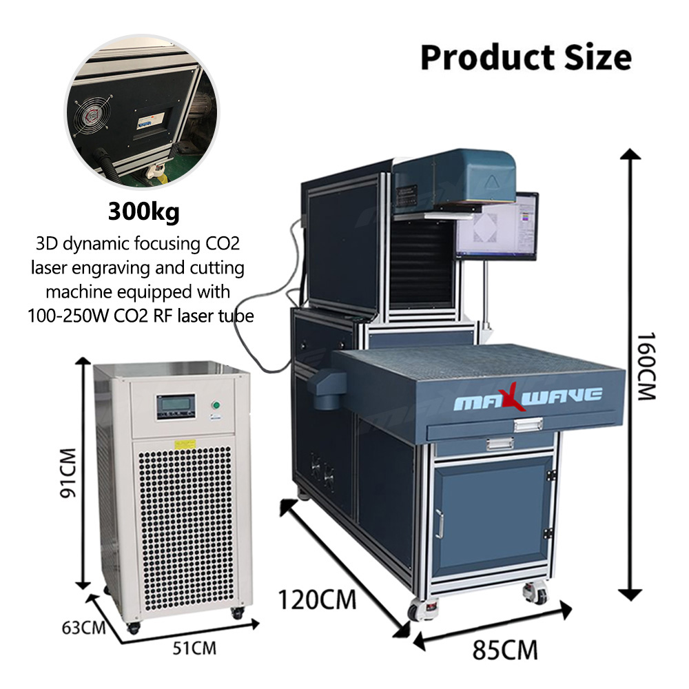 Maxwave J1 Gravador a laser CO - Industrial Laser Marking avaliação e preço