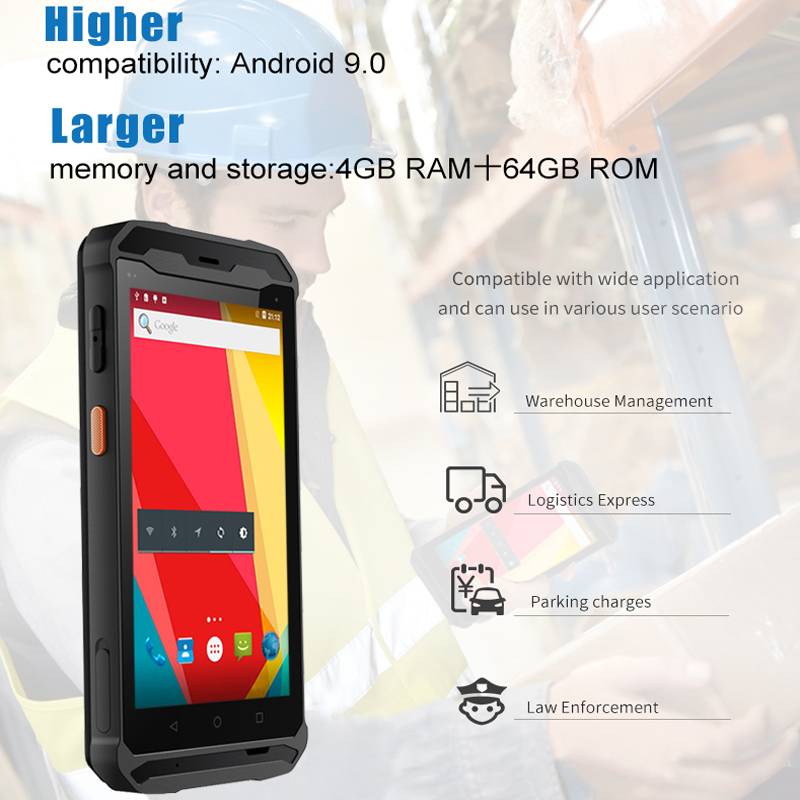 RUGLINE 5,5 polegadas Android  - Industrial Laser Scanner avaliação e preço